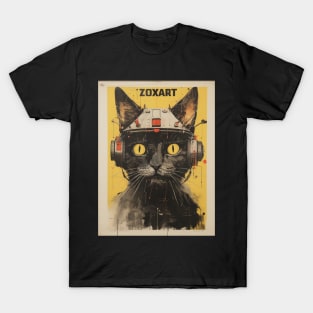 Abstract cat art T-Shirt